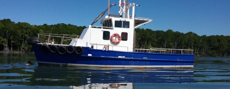 12 mtr Steel Work Boat